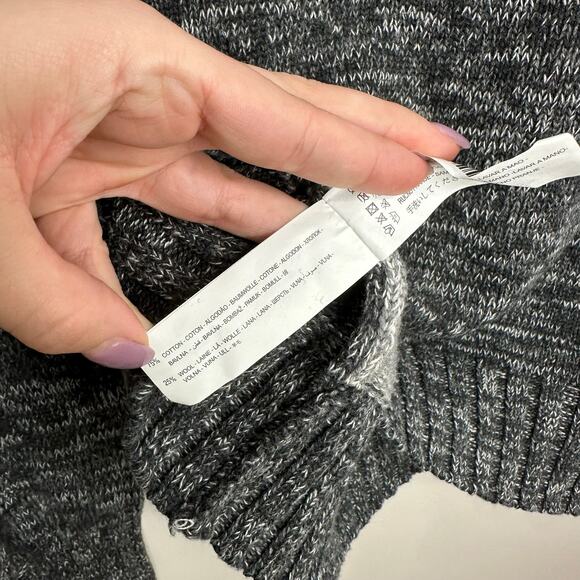 Desigual "made to dream" 1/4 zip argyle design sweater Size XL - Picture 7 of 8